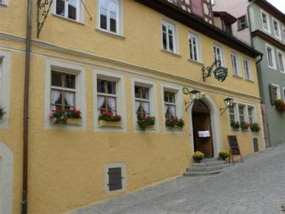 Biohotel Zum Baren Rothenburg ob der Tauber Exteriör bild